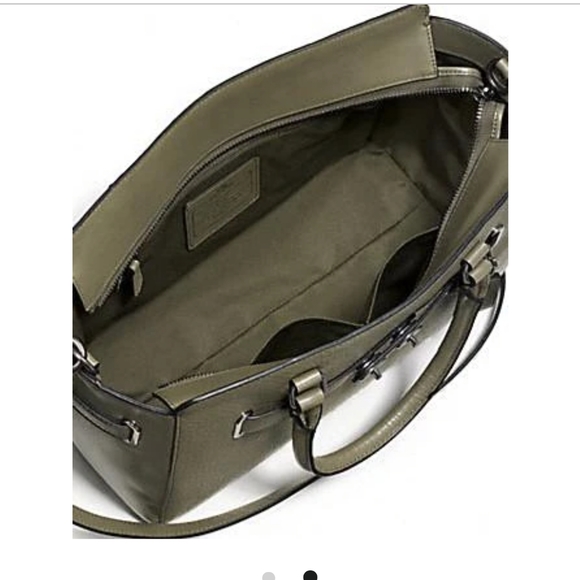 NWT COACH BLAKE CARRYALL GREEN - Picture 2 of 16